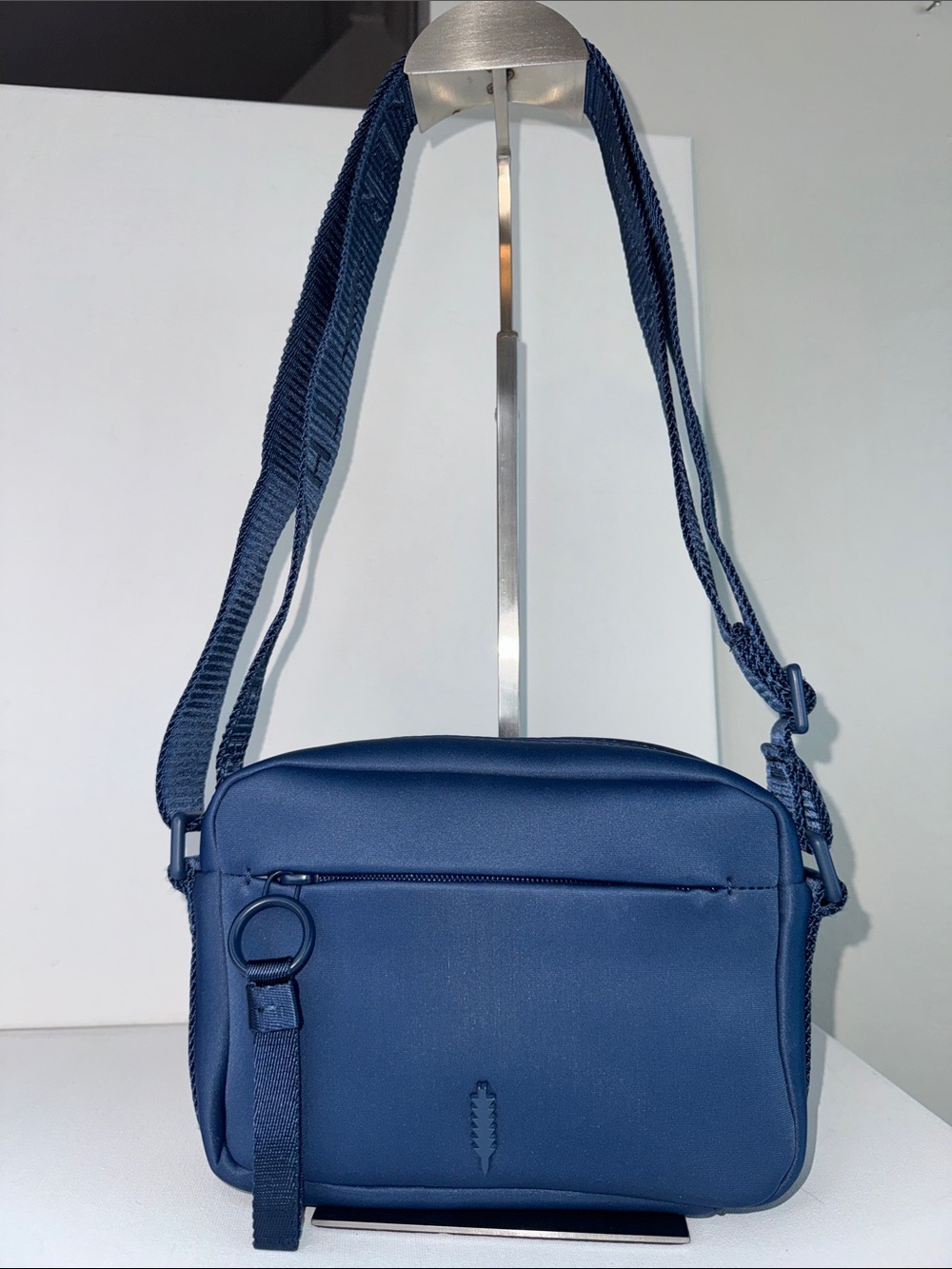 Thacker Cocoon Neoprene Camera Crossbody Bag Steel Blue